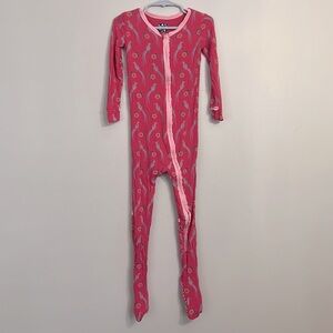 Kickee Pants Toddler Girl Footies 4T